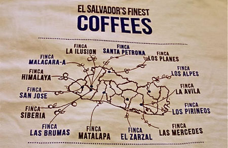 انواع قهوه ال سالوادور
