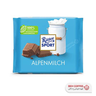 شکلات ریتر اسپرت مدل alpenmilch